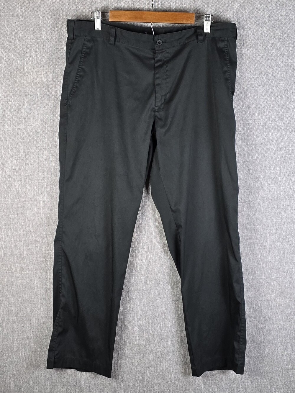Nike Golf Dri-fit Black Perfomance Pants Mens Sz 36×30